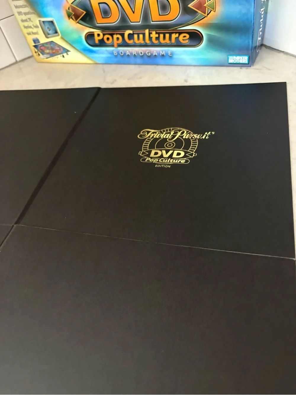 Trivia Pursuit DVD Pop Culture Board Game by Parker Brothers.